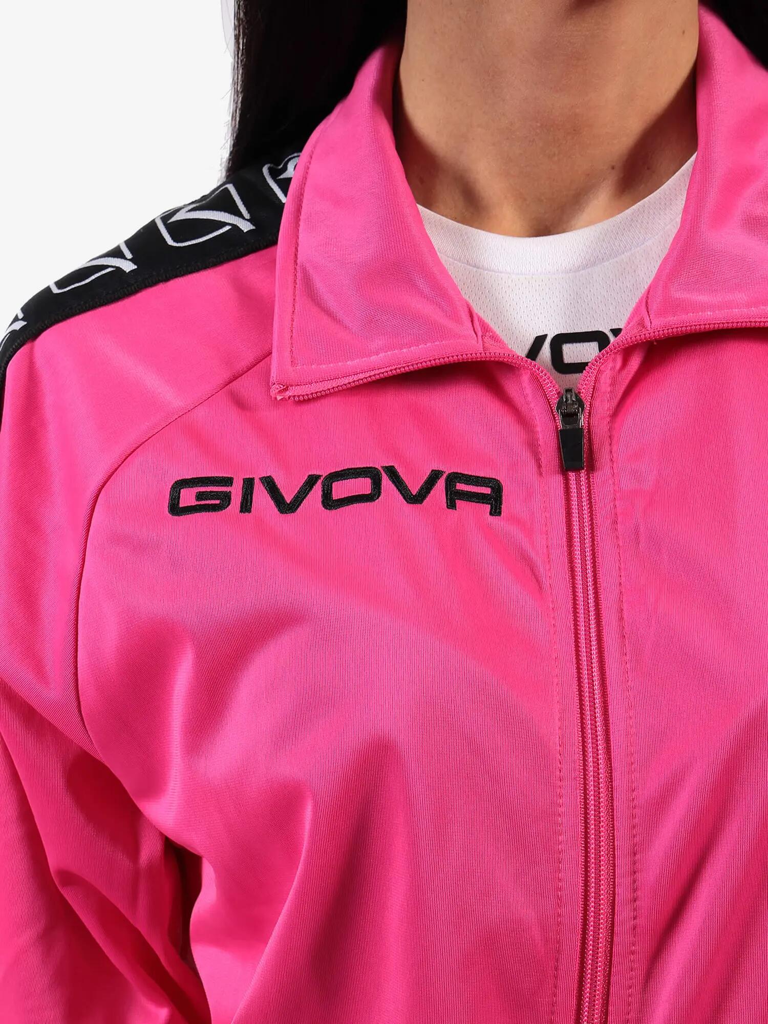 Giacca tuta uomo givova fuxia 5/6