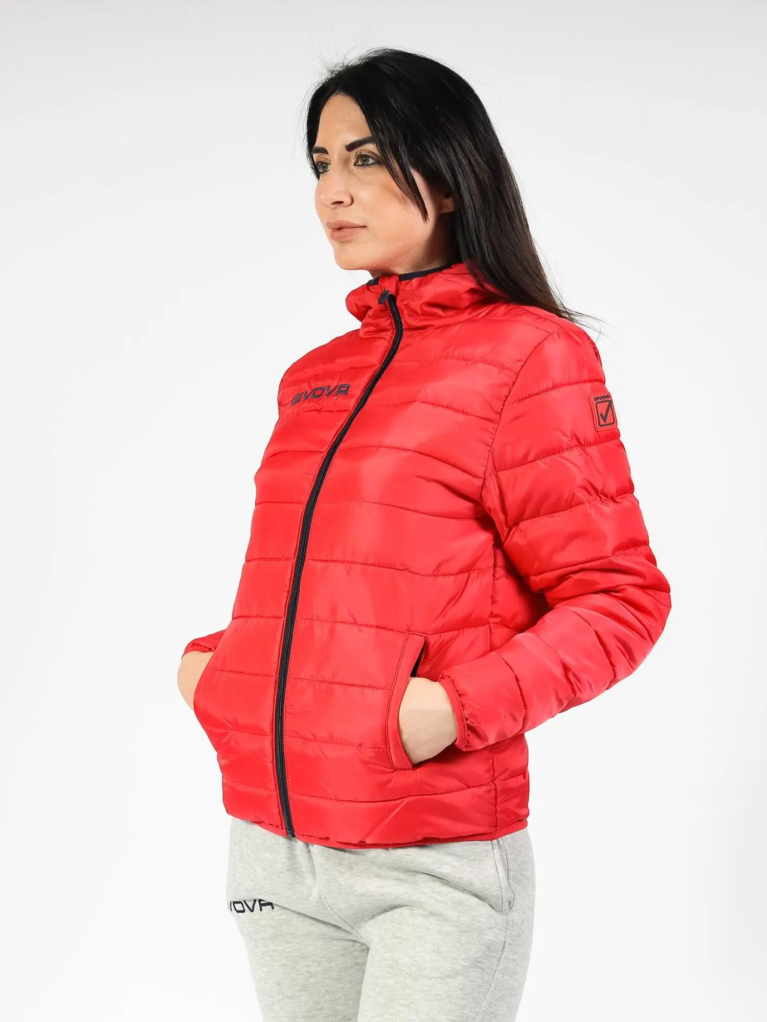 GIUBBINO uomo givova rosso/blu 6/7