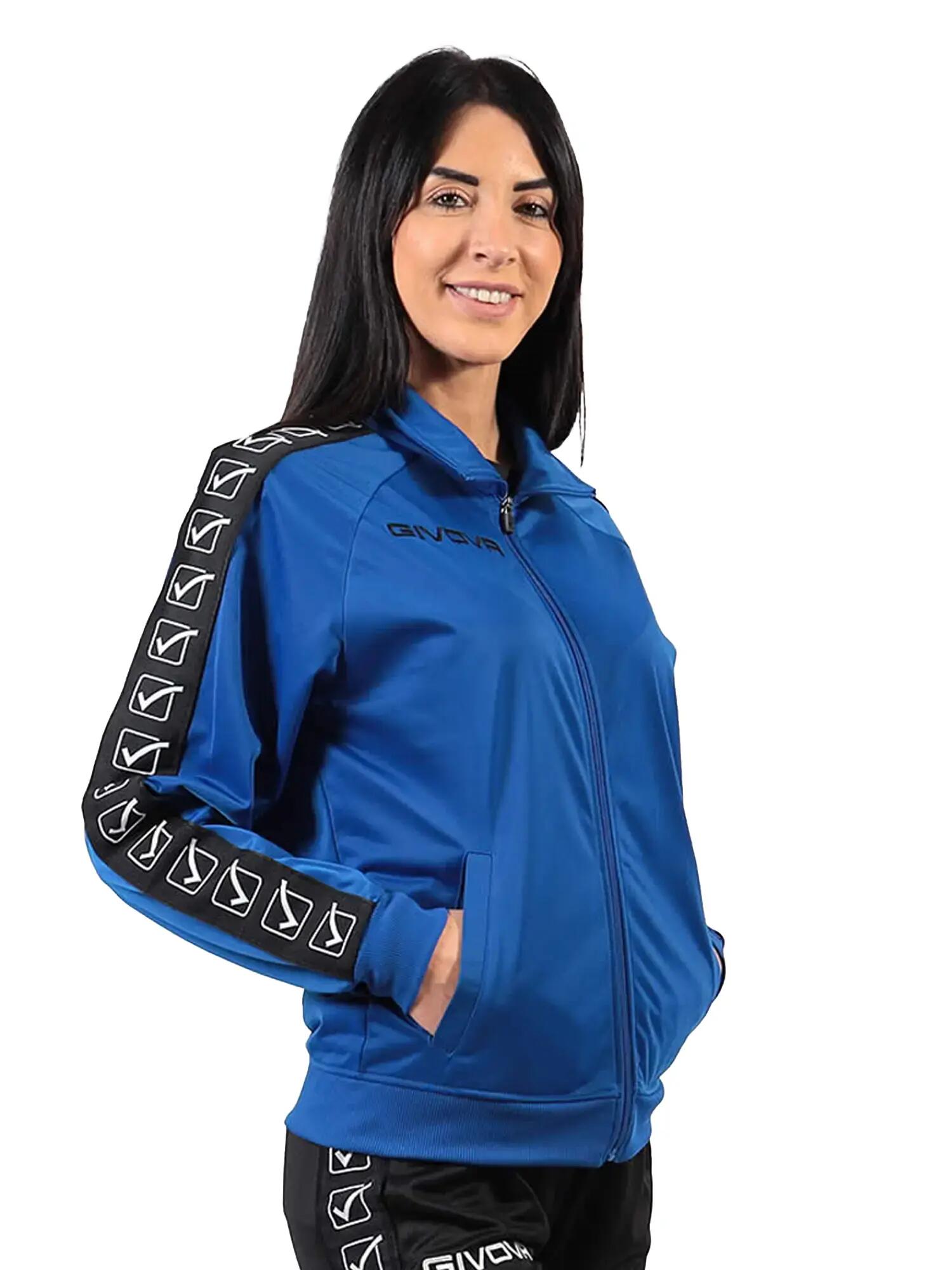 Giacca tuta uomo givova azzurro 2/5