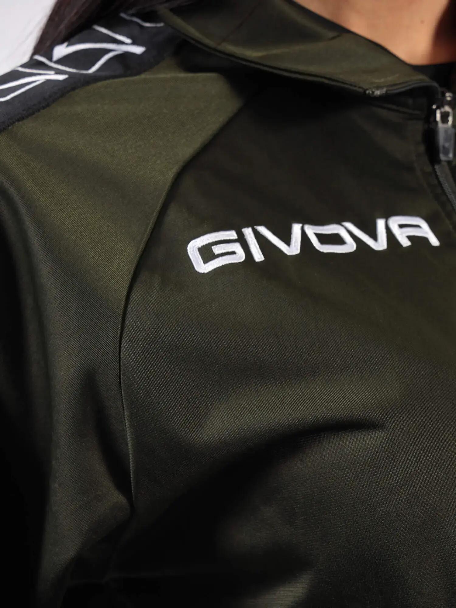 Giacca tuta uomo givova verde militare 7/7