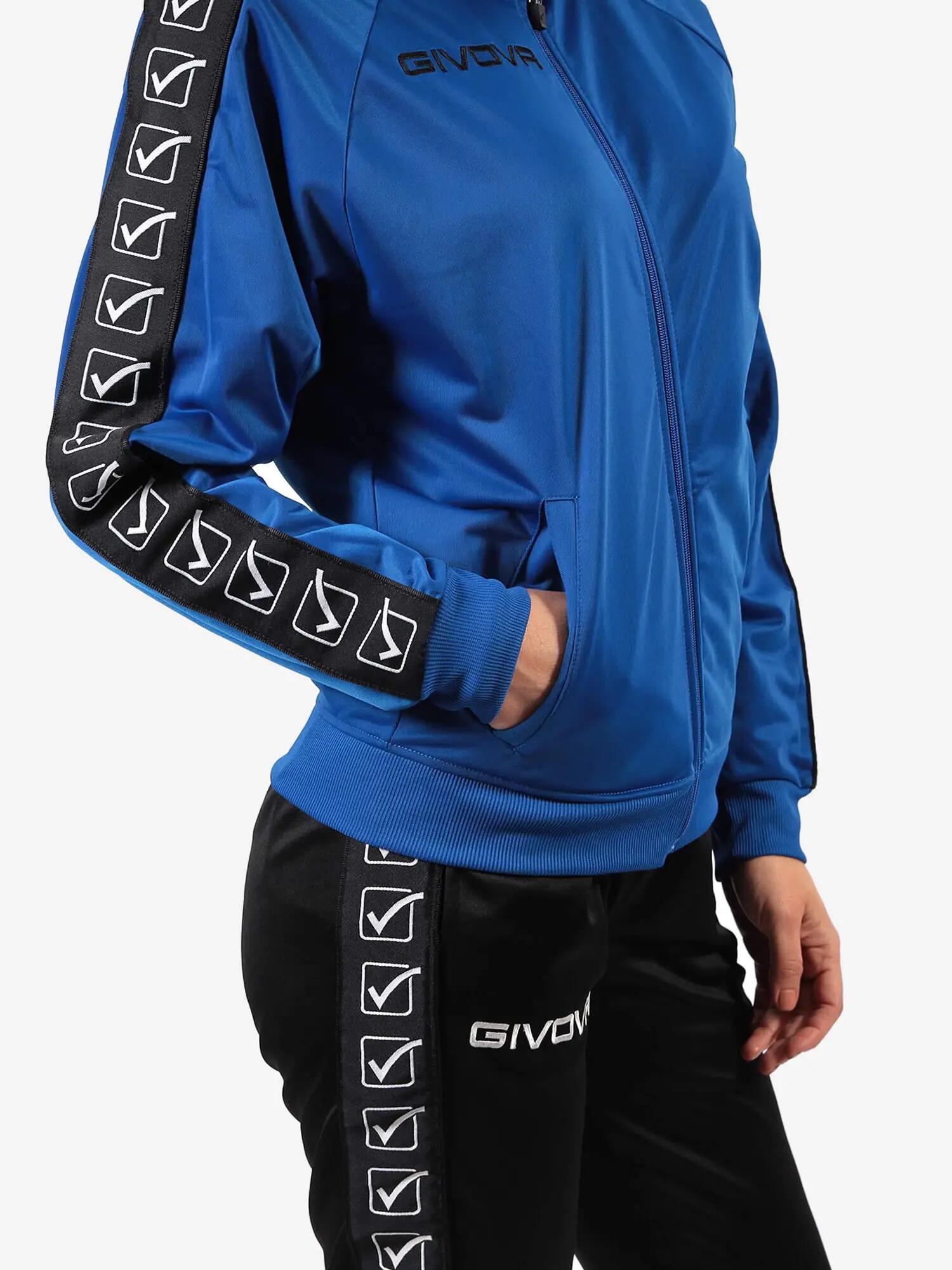 Giacca tuta uomo givova azzurro 5/5