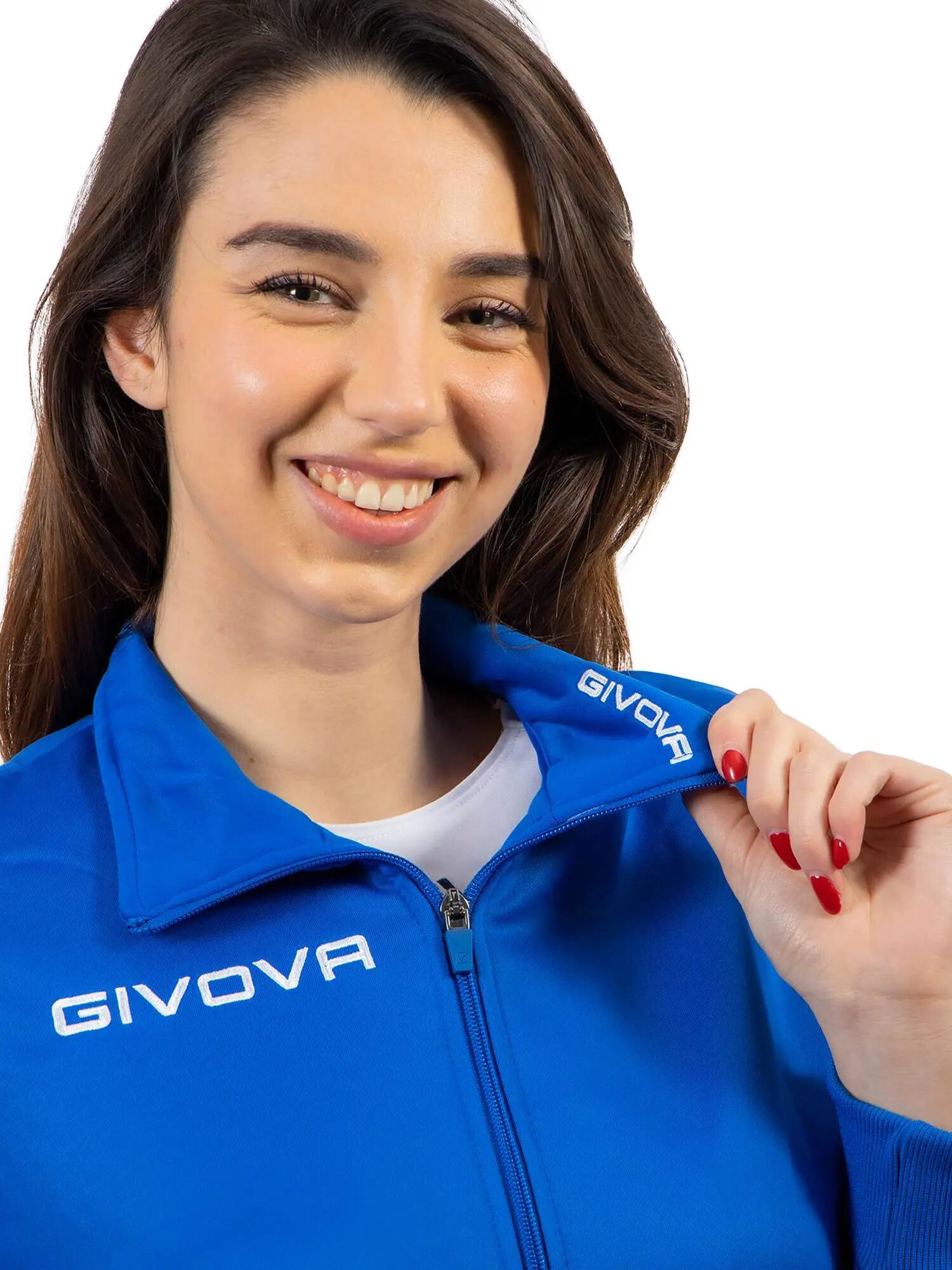 Giacca tuta uomo givova azzurro 5/5