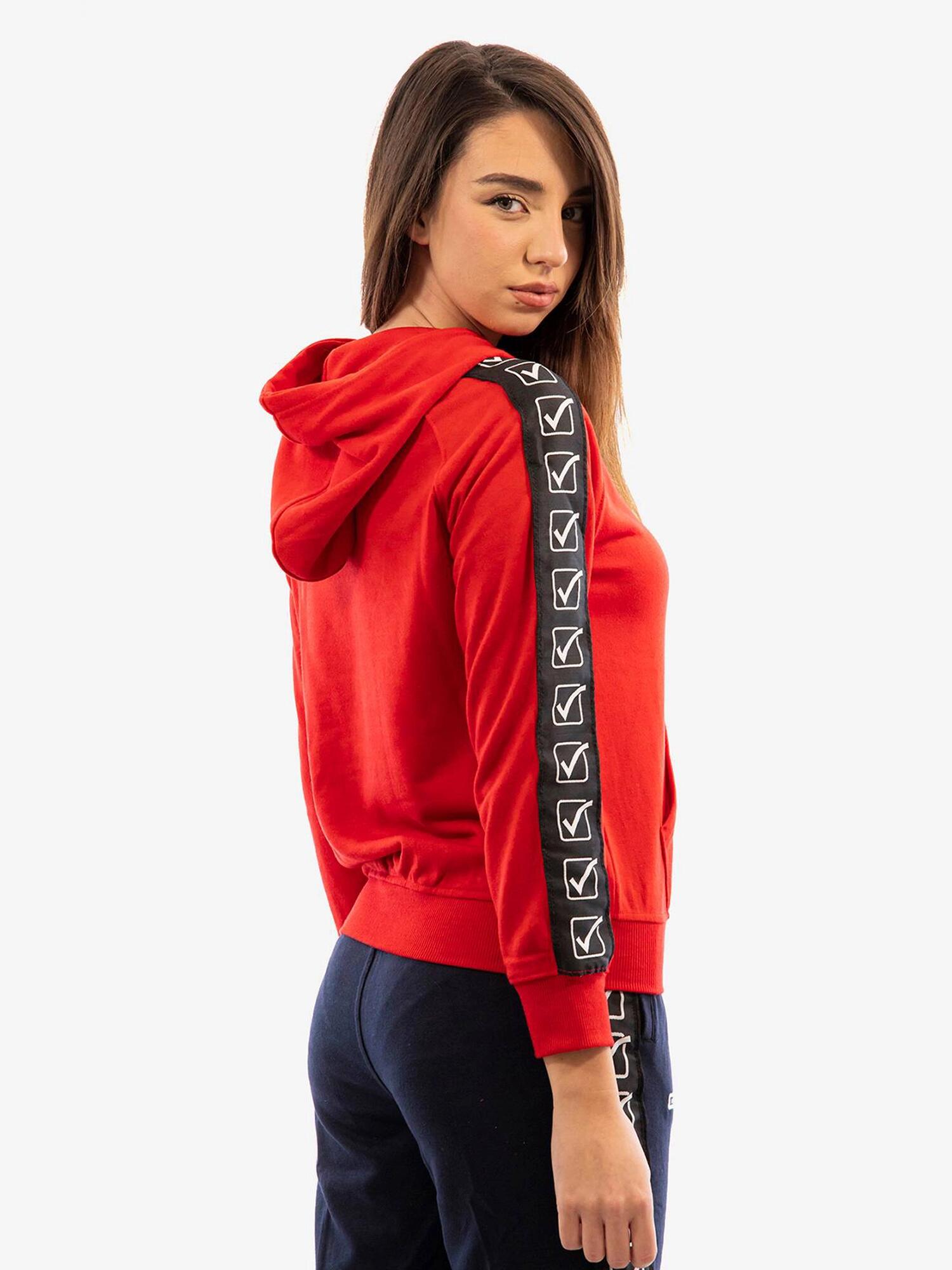 Sweatshirt à capuche bande Givova Tarry 3/4