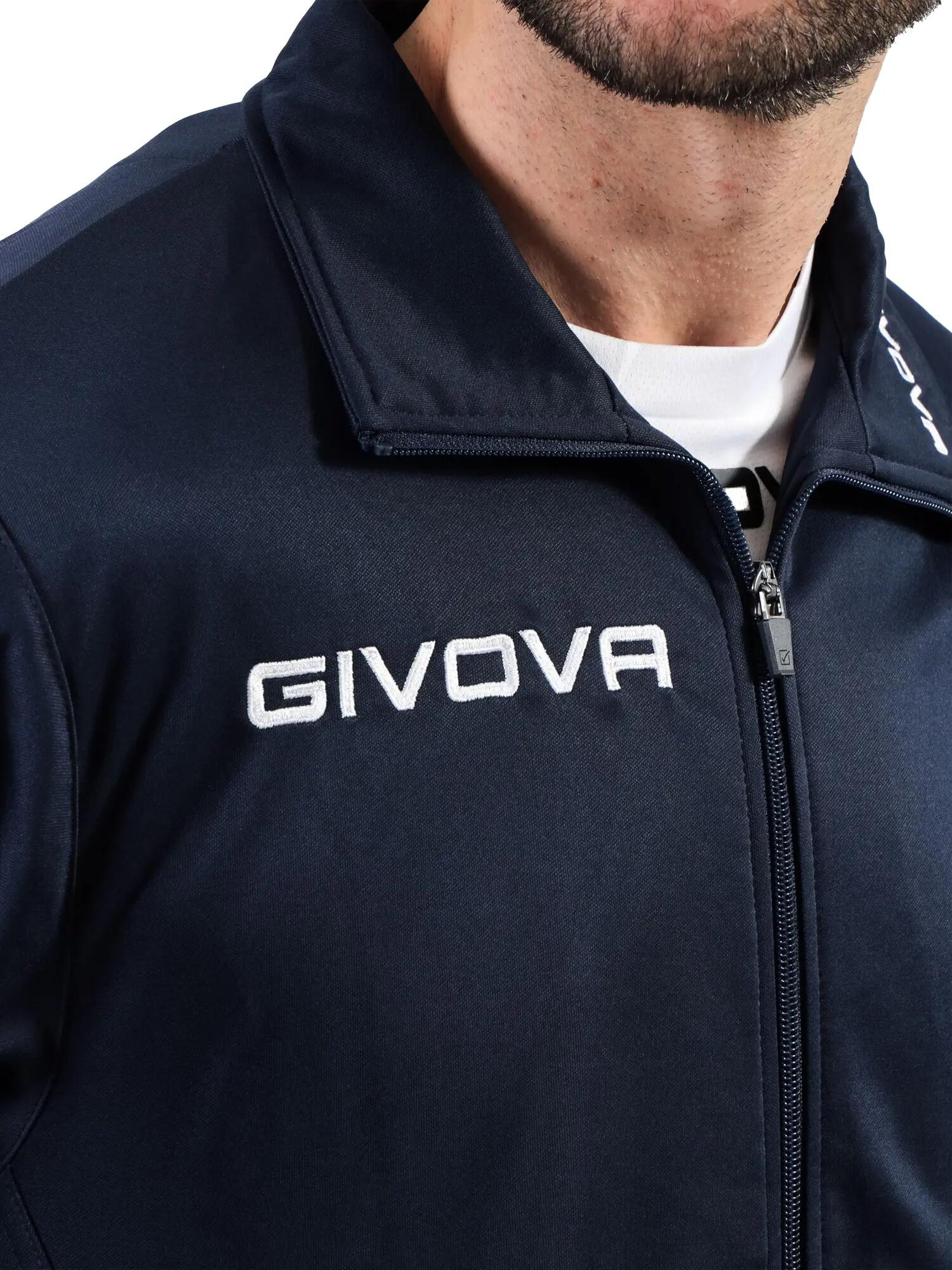 Giacca tuta uomo givova blu 4/5