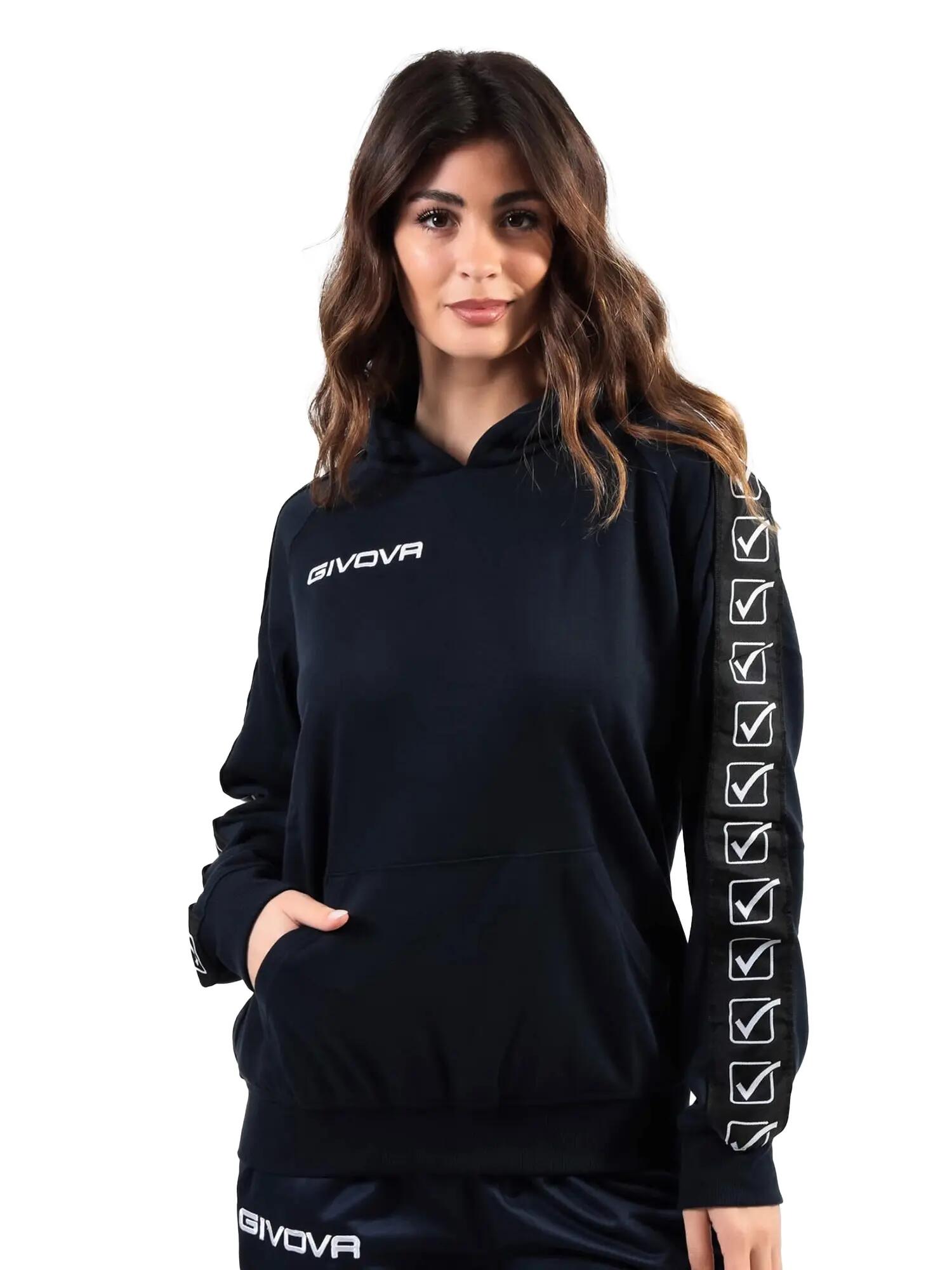 Sweatshirt strook met capuchon Givova Tarry 2/5