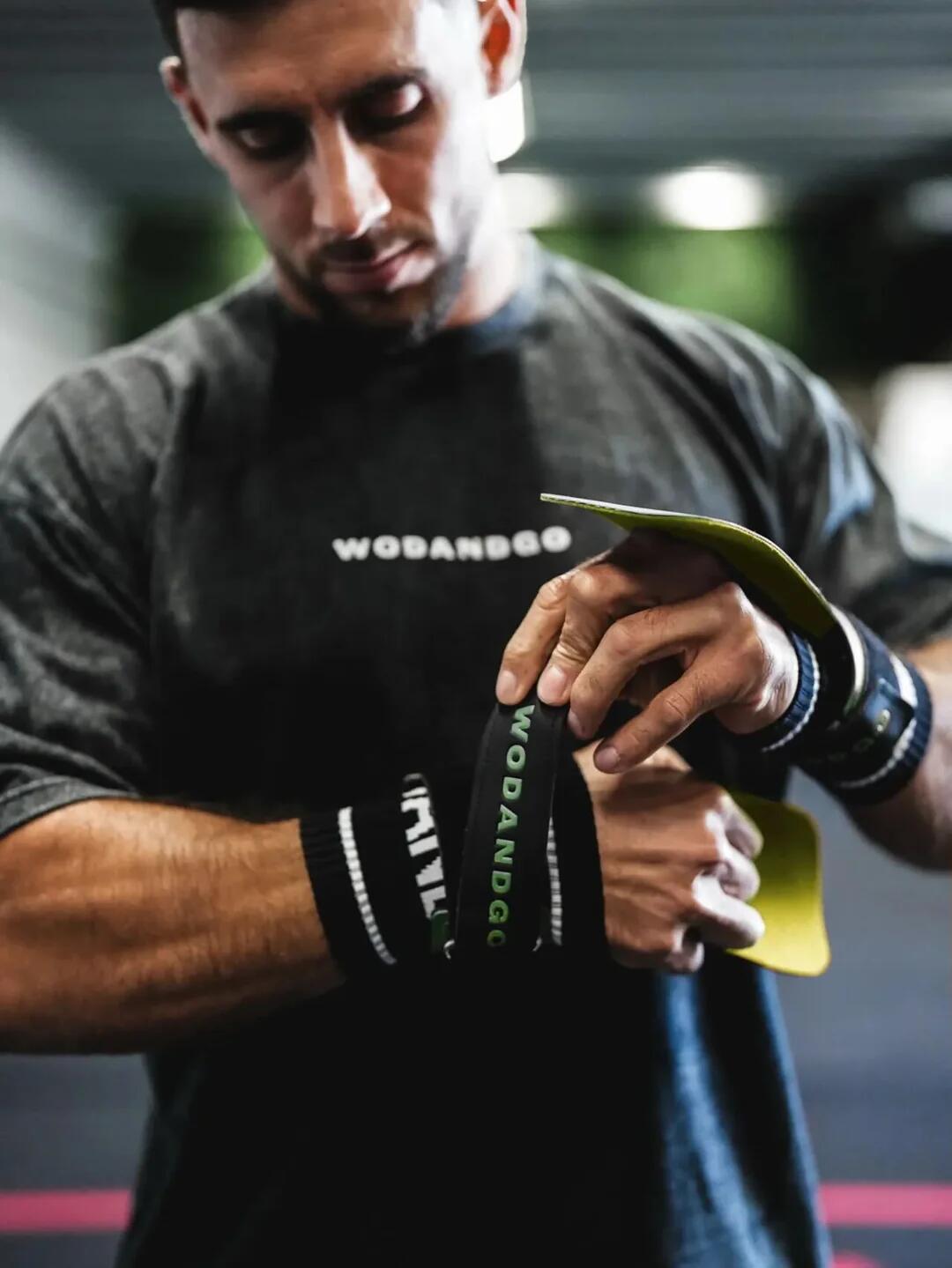Maniques Gym Powergrip FUSION Vert - L 2/3