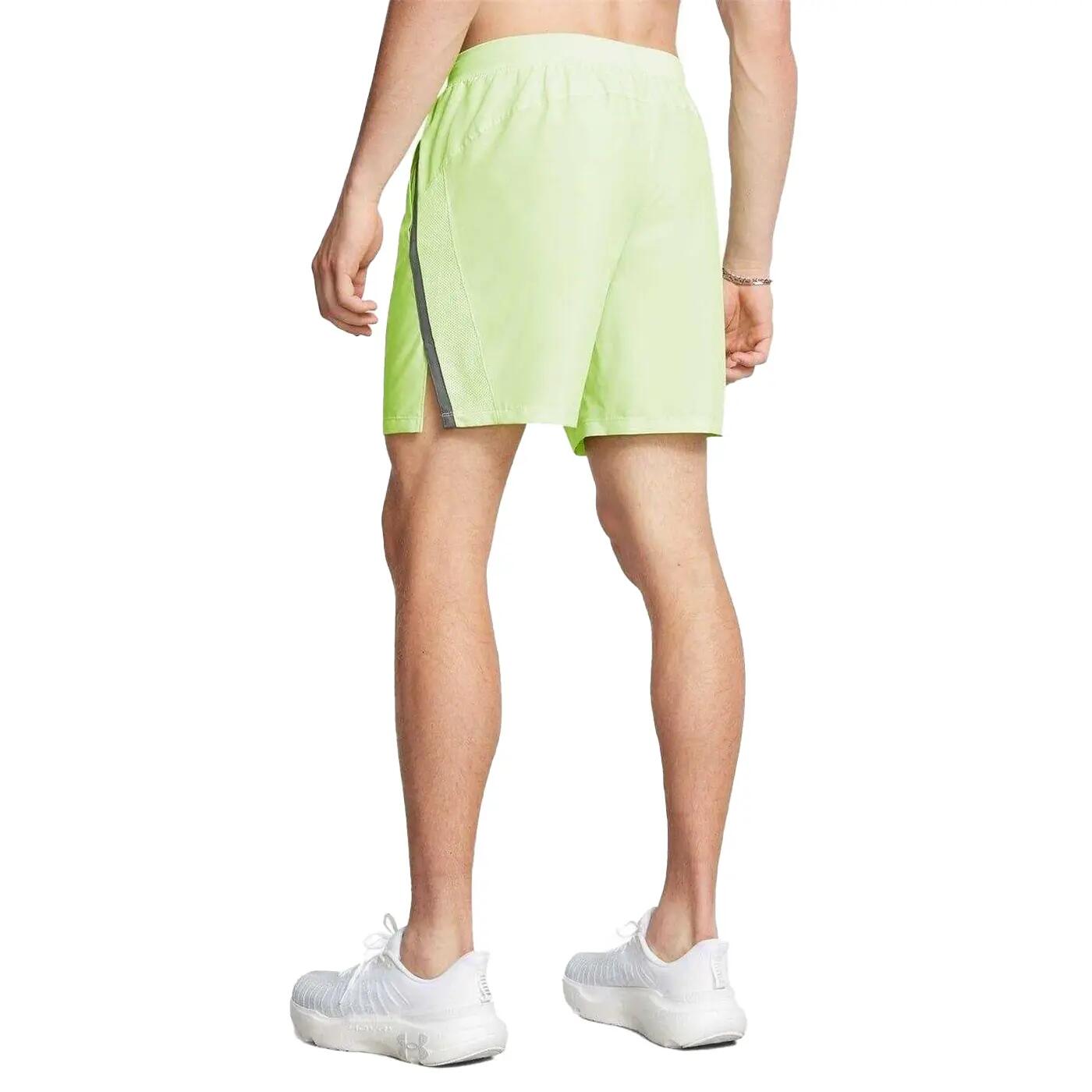 "Launch" Laufshorts für Herren Grün 3/5