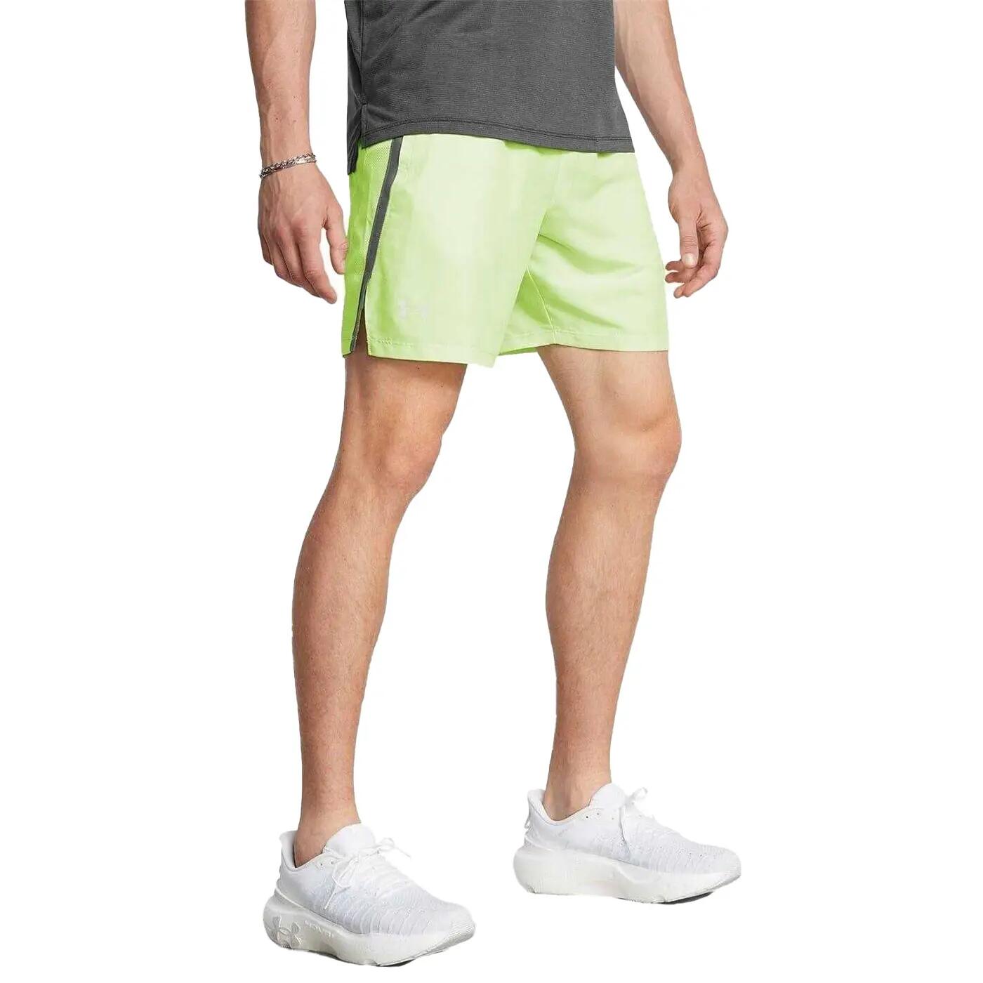 "Launch" Laufshorts für Herren Grün 4/5