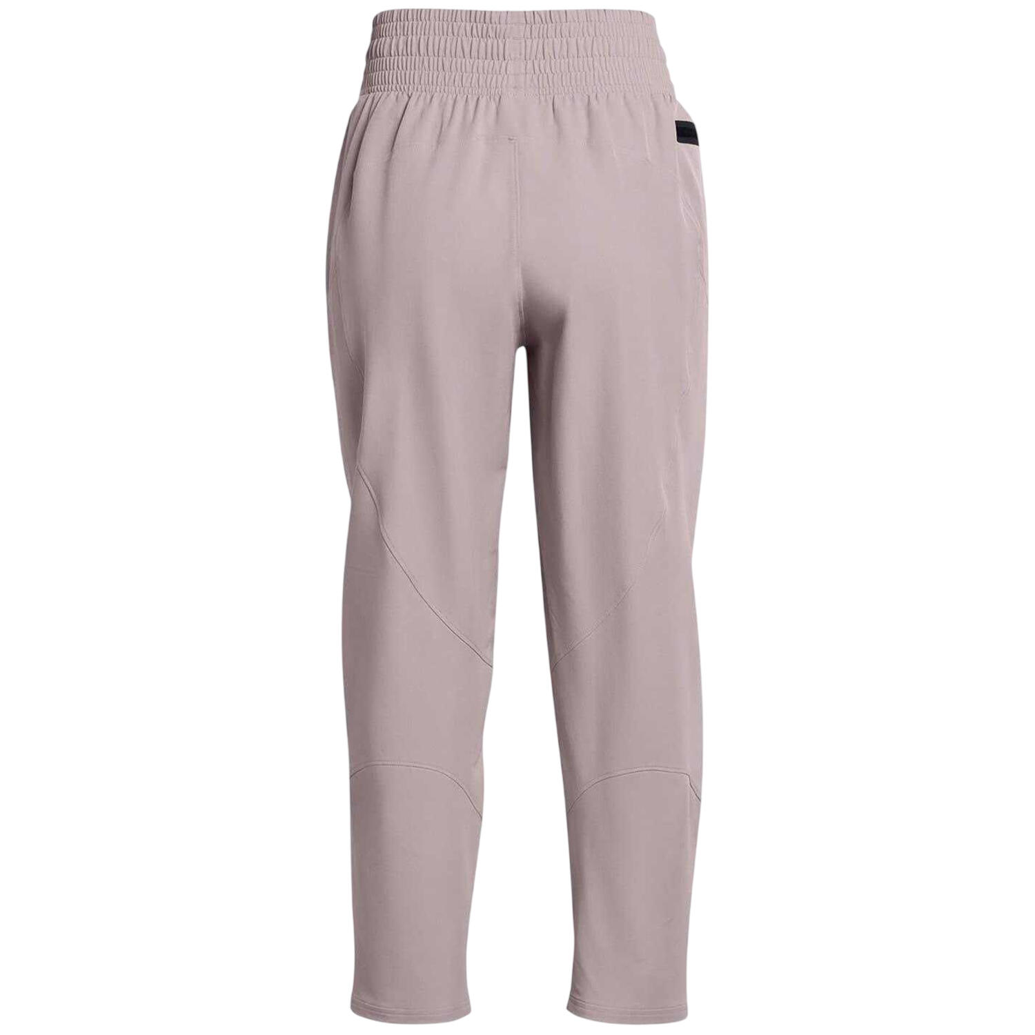 Pantaloni Da Jogging Vestibilità Rilassata Donna Under Armour Unstoppable Grigio 3/4