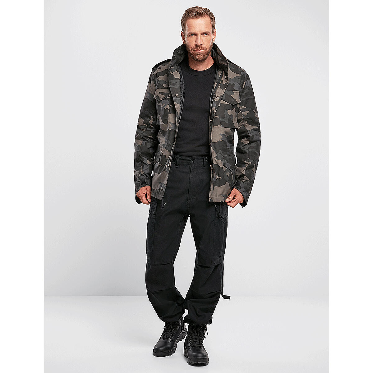 Brandit M65 Vintage Pants Herren (Black) Größe M 3/5