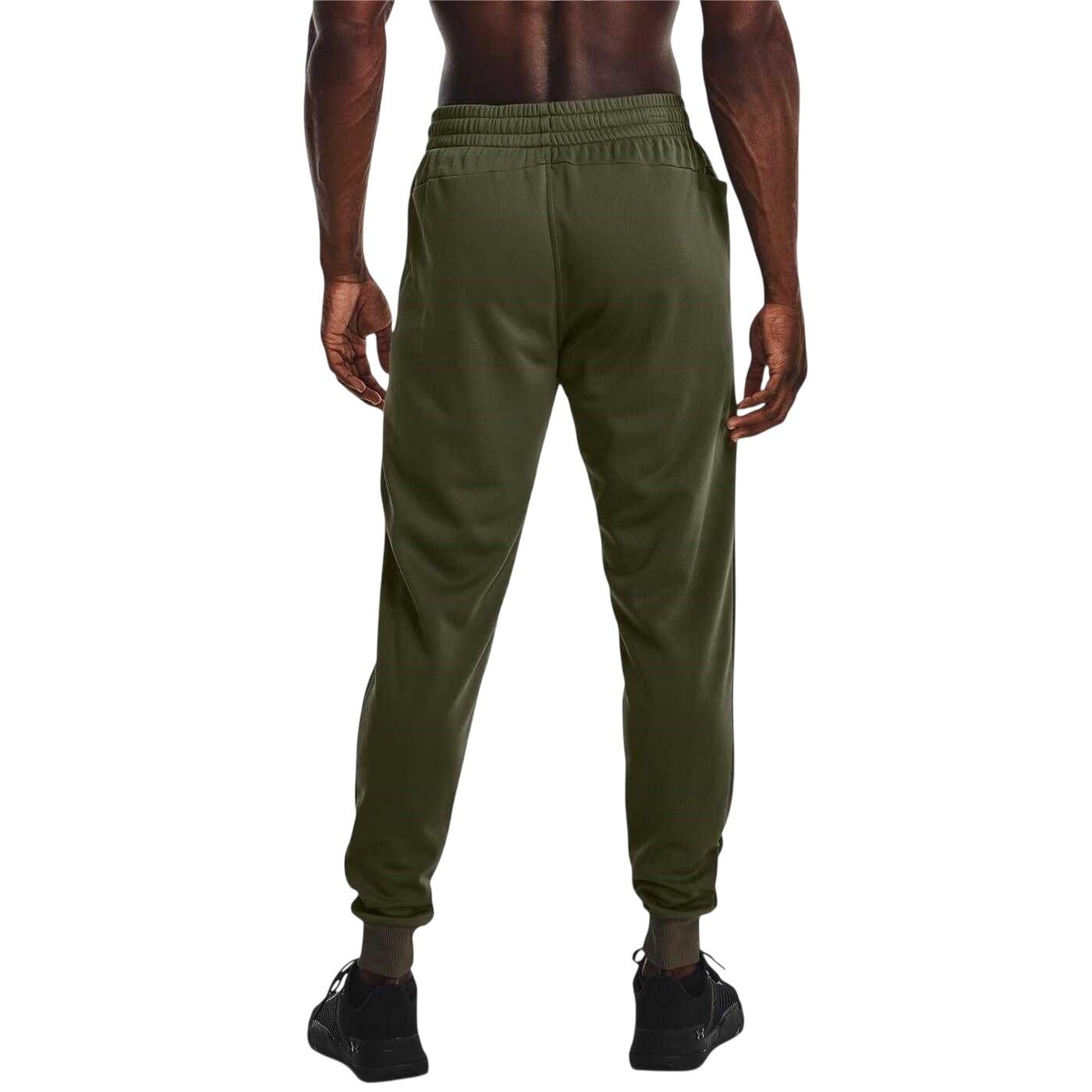 Pantaloni Da Jogging Pile Uomo Under Armour Verde Marino OD 3/4
