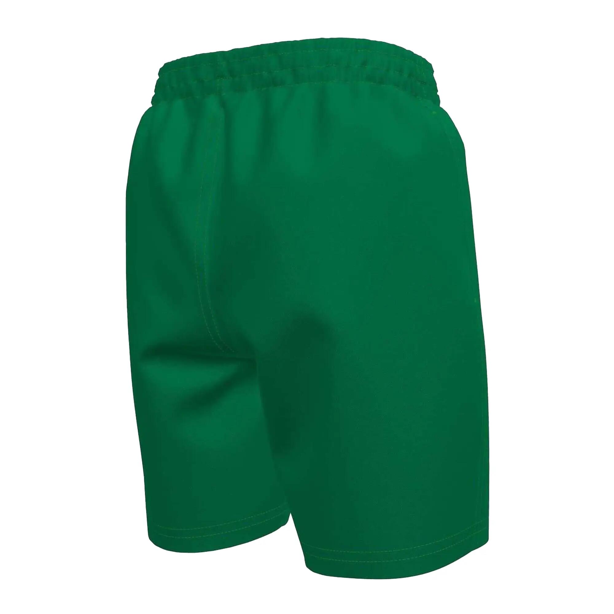 Badeshorts für Jungen Kinder Grün 2/4