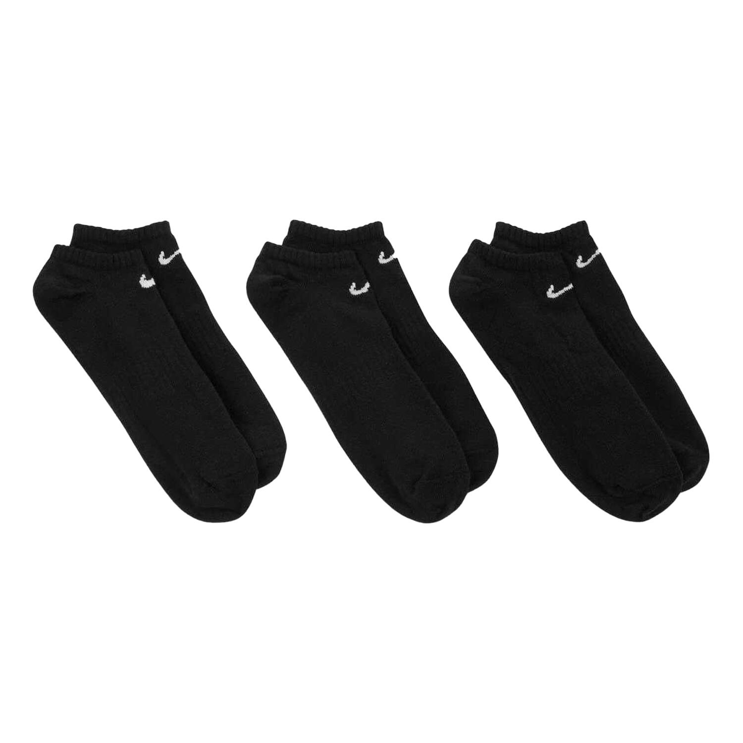 Calzini NoShow Uomo Misura Confezione 3 Nike Nero 3/4