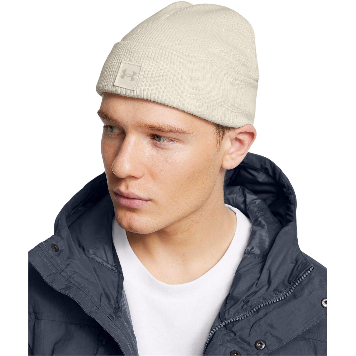 Bonnet Décontracté Motif/style Côtelé HALFTIME SHALLOW Adulte (Blanc) 3/3