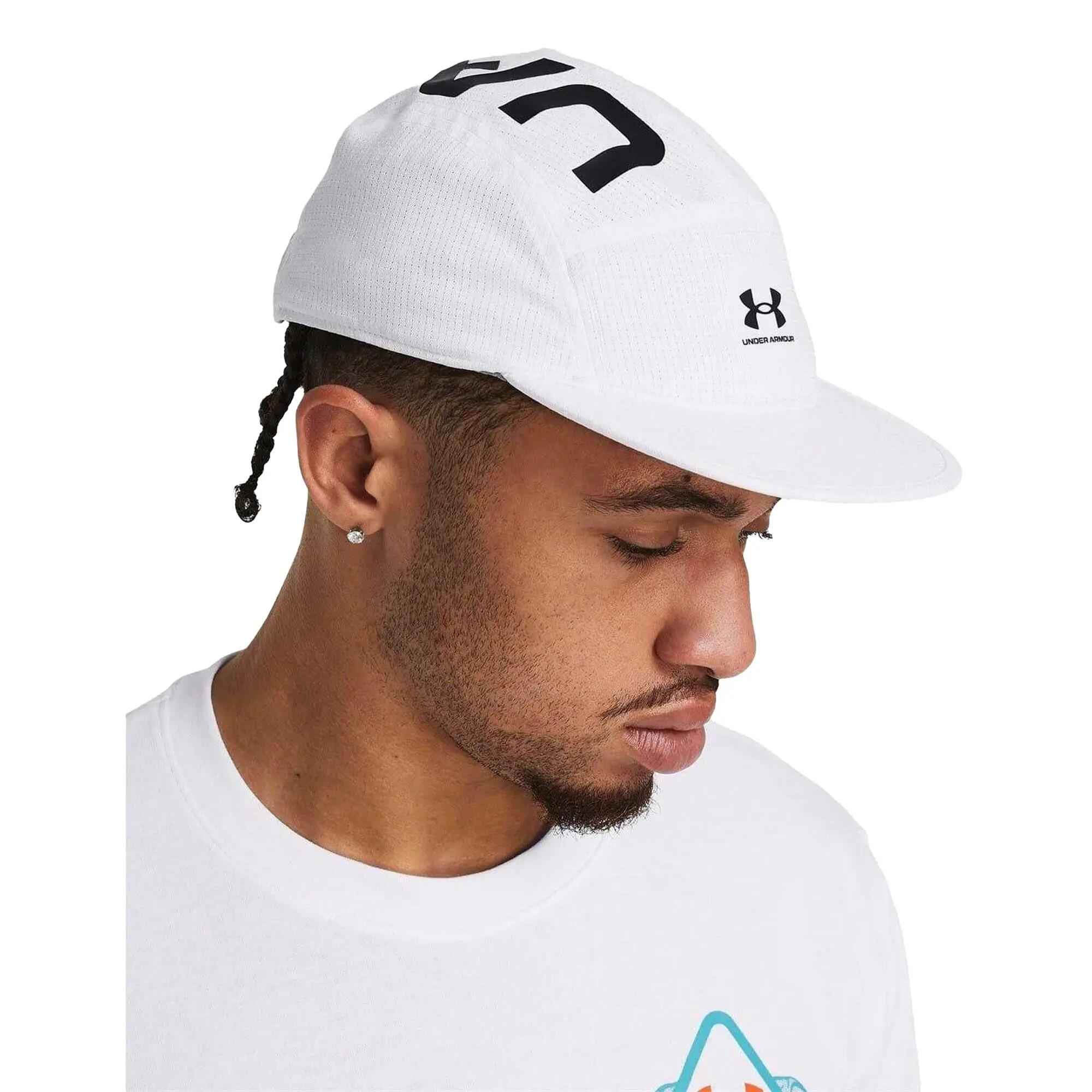 Casquette Course À Pied Motif/style Logo ARMOURVENT Homme (Blanc) 3/5