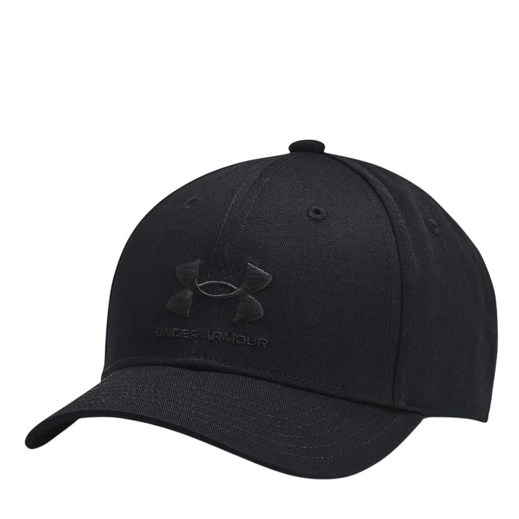 Childrens/Kids Logo Adjustable Baseball Cap (Triple Black)