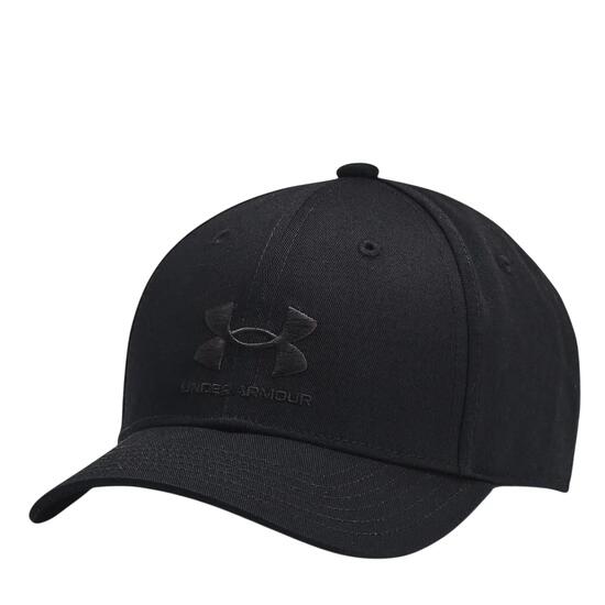 Kinder/Kids Logo Verstelbare Baseball Cap (Drievoudig zwart)