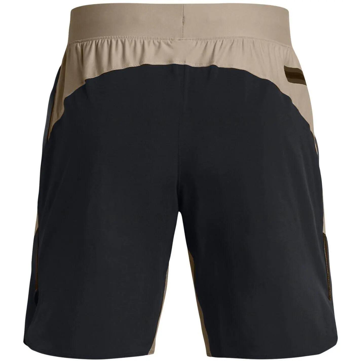 Pantaloncini Uomo Under Armour Elite Marrone 3/5