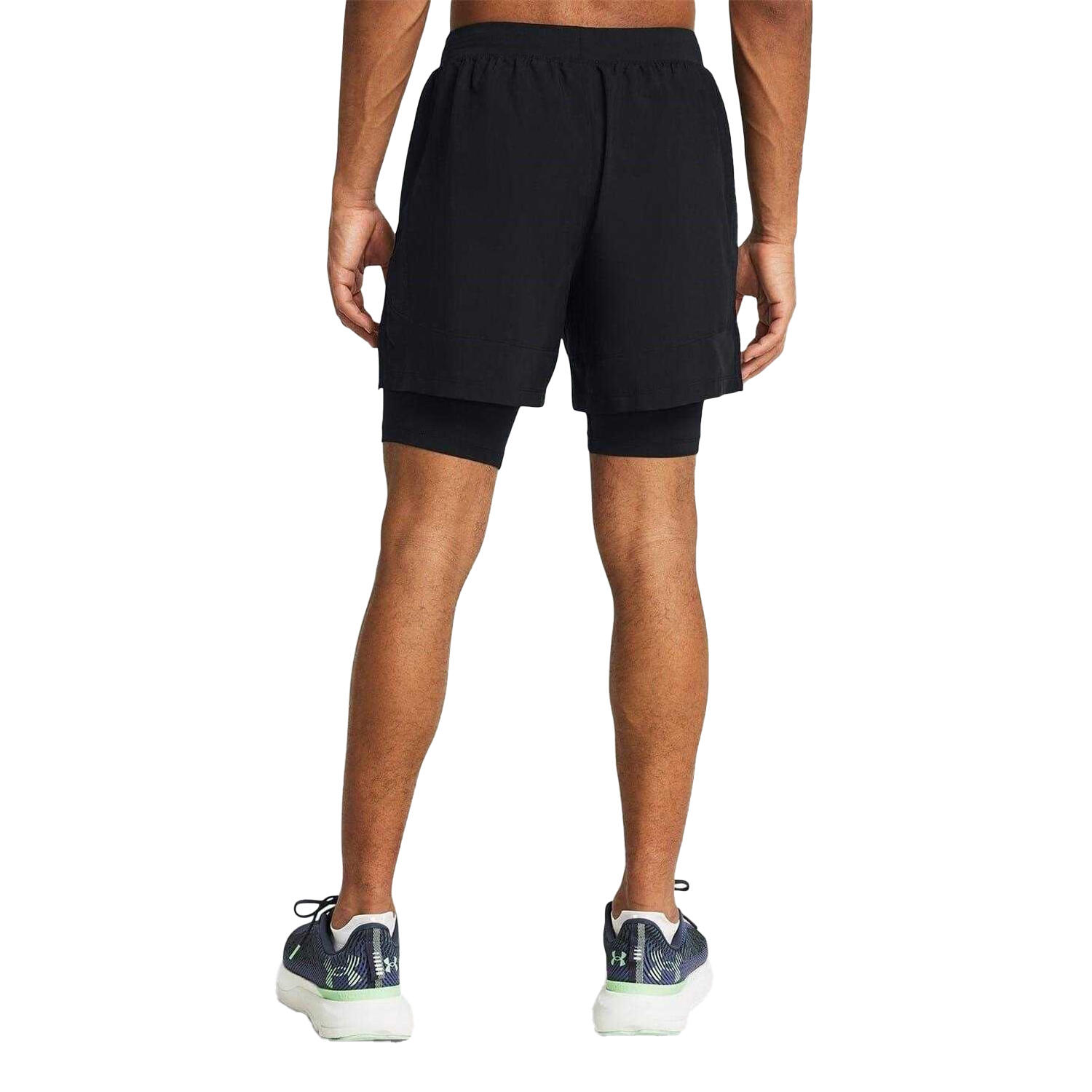 Short De Course LAUNCH Homme (Noir) 3/7