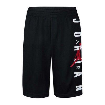 Pantaloncino ragazzo jordan vert mesh - nero