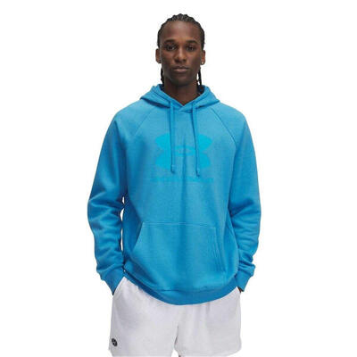 Heren rival raglan hoodie (blauw)