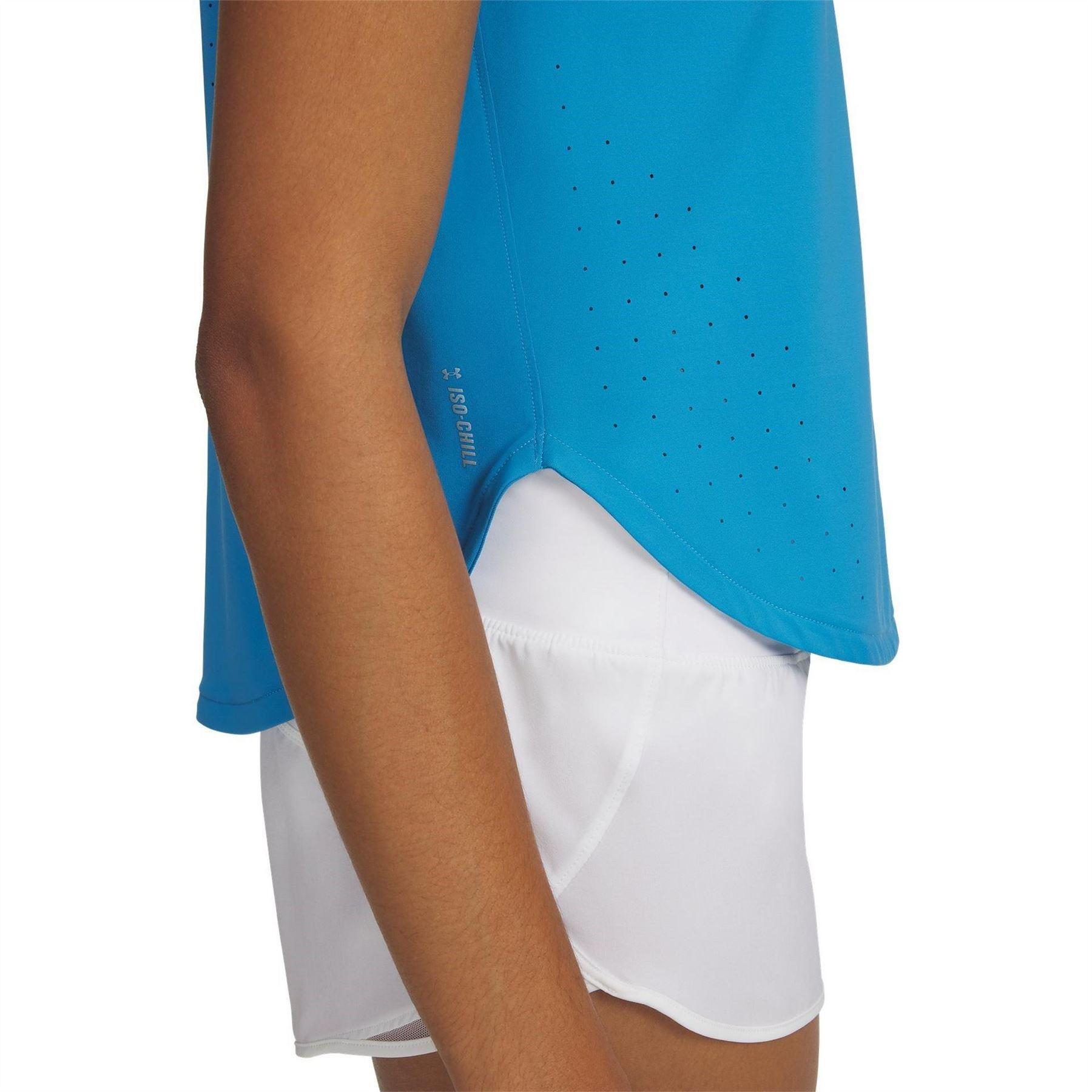 Damska koszulka z krótkim rękawem UA LAUNCH ELITE SHORTSLEEVE 1389564-452 L 3/3