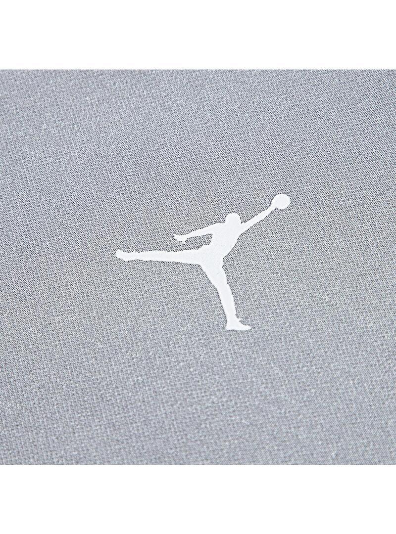 Hoodie con Cordón Air Jordan Ease de Polar para Niños/Niñas Gris 3/4