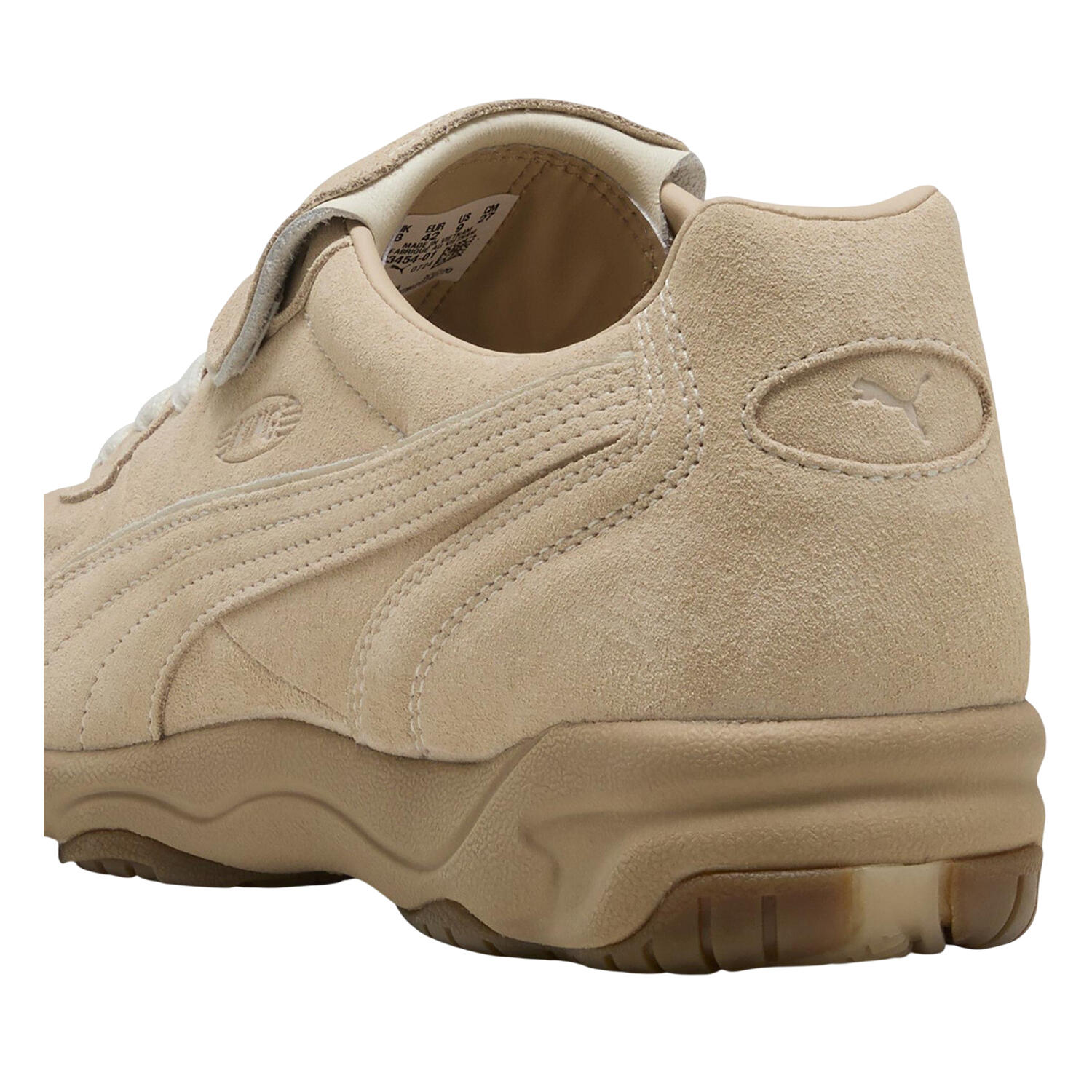 Scarpe Sportive Pelle Di MuccaUomo Puma King Sabbia 2/4