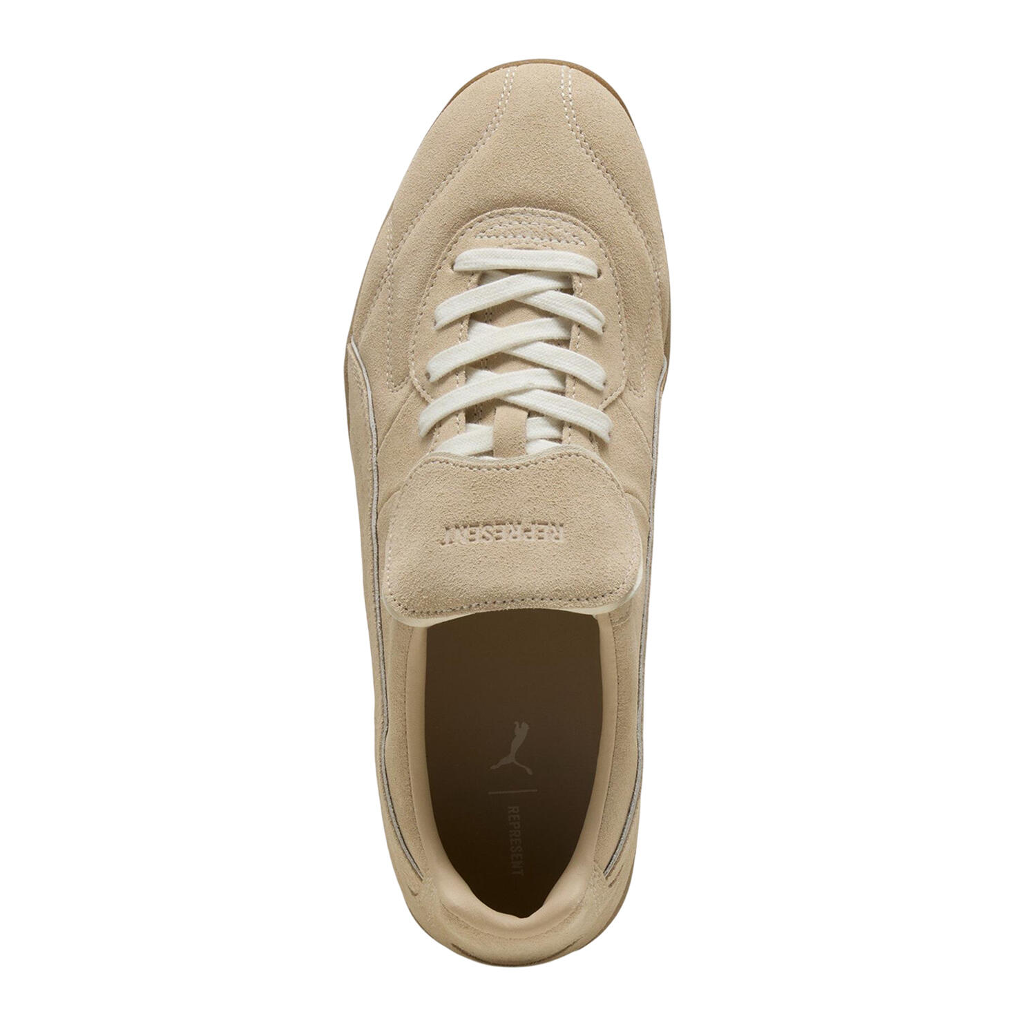 Scarpe Sportive Pelle Di MuccaUomo Puma King Sabbia 4/4