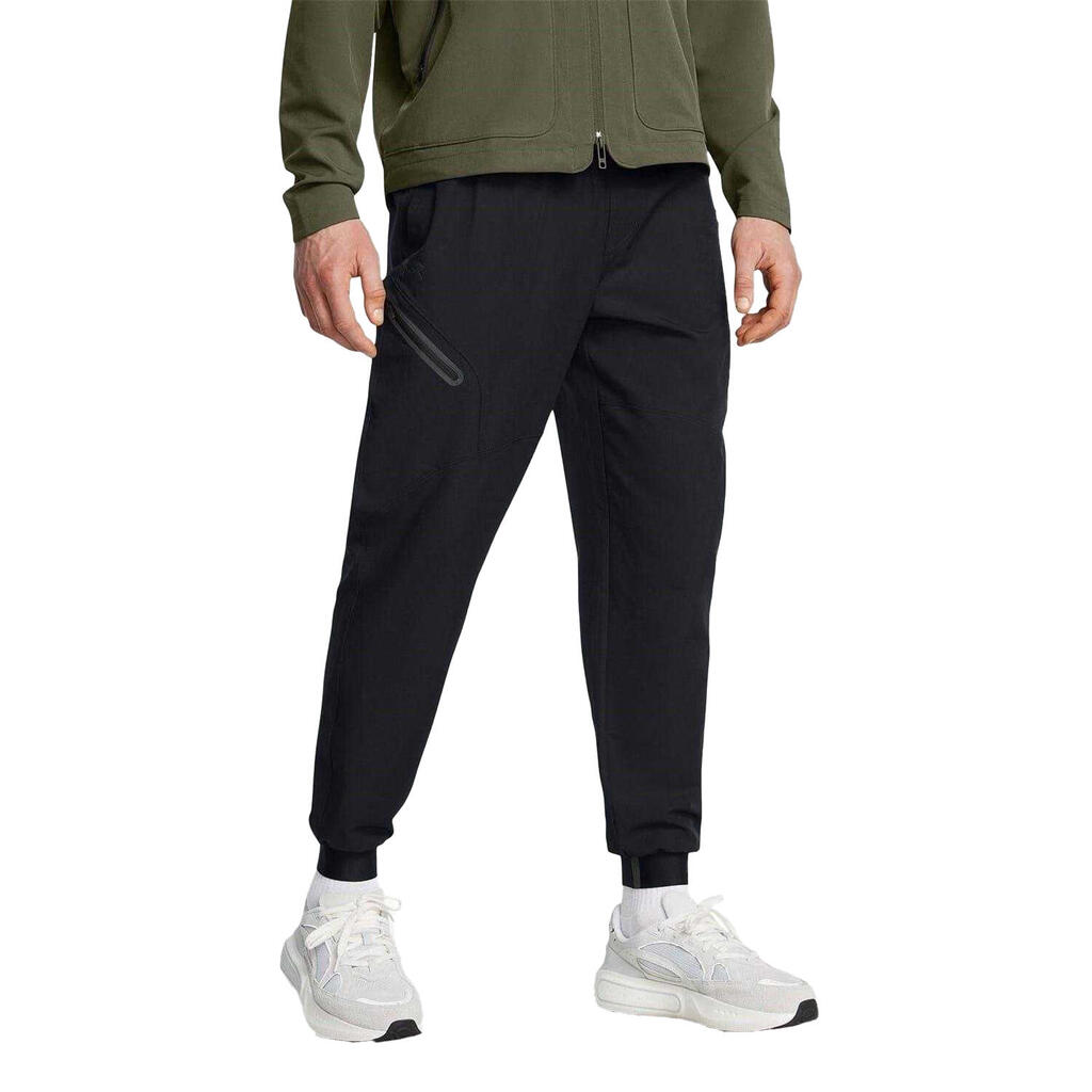Mens Unstoppable Tapered Joggers (Black)