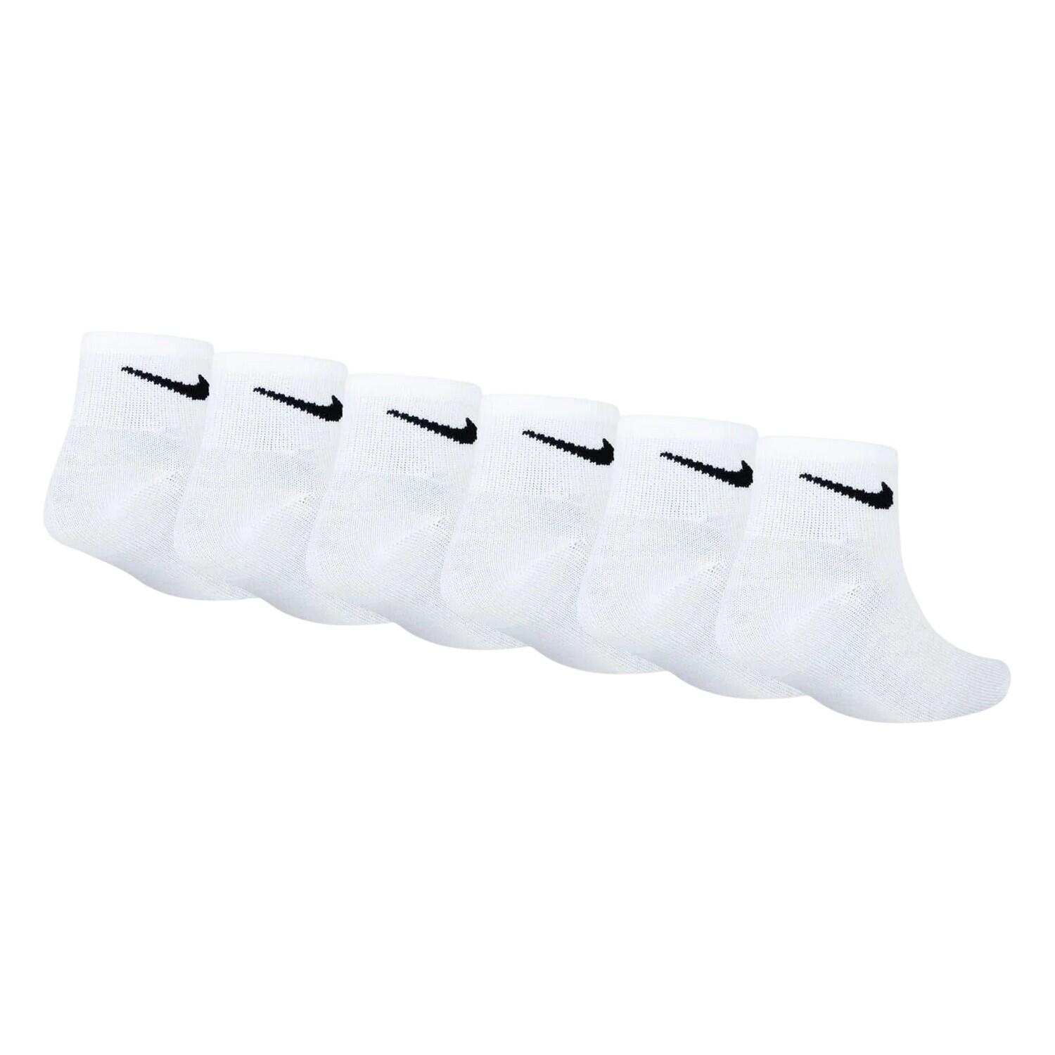 Calze Sportive Swoosh Bambini Misura Confezione 6 Nike Bianco 2/2