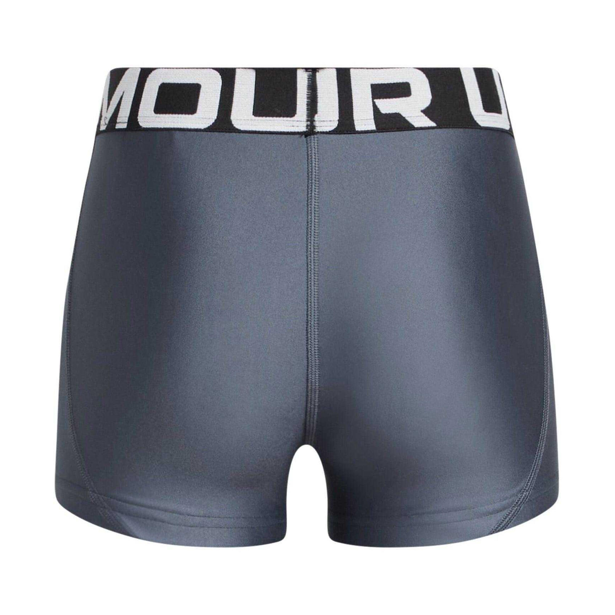 Compressieshorts voor meisjes (Grijs/Wit) 2/3
