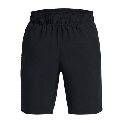 Shorts d'entraînement enfant Under Armour Woven Wordmark