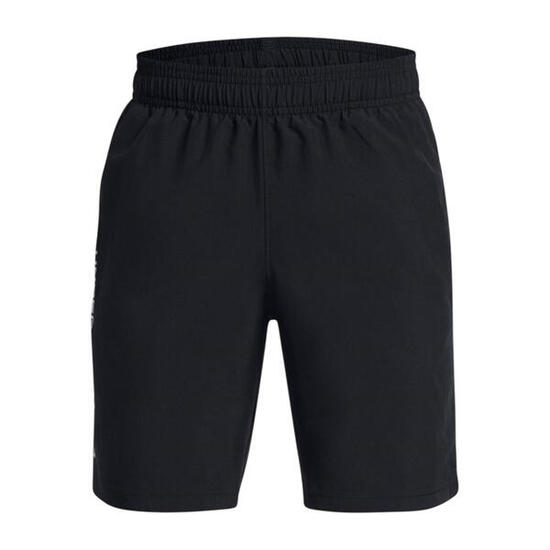 Short Motif/style Texte Du Symbole TECH Garçon (Noir)