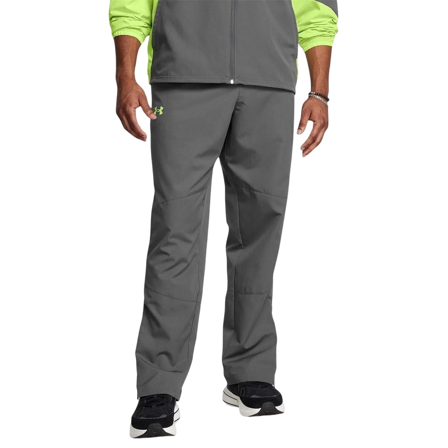 Pantaloni Da Jogging Vestibilità Rilassata Uomo Under Armour Icon Legacy Grigio 4/4