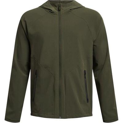 Giacca In Pile Con Cappuccio Bambini Under Armour Verde