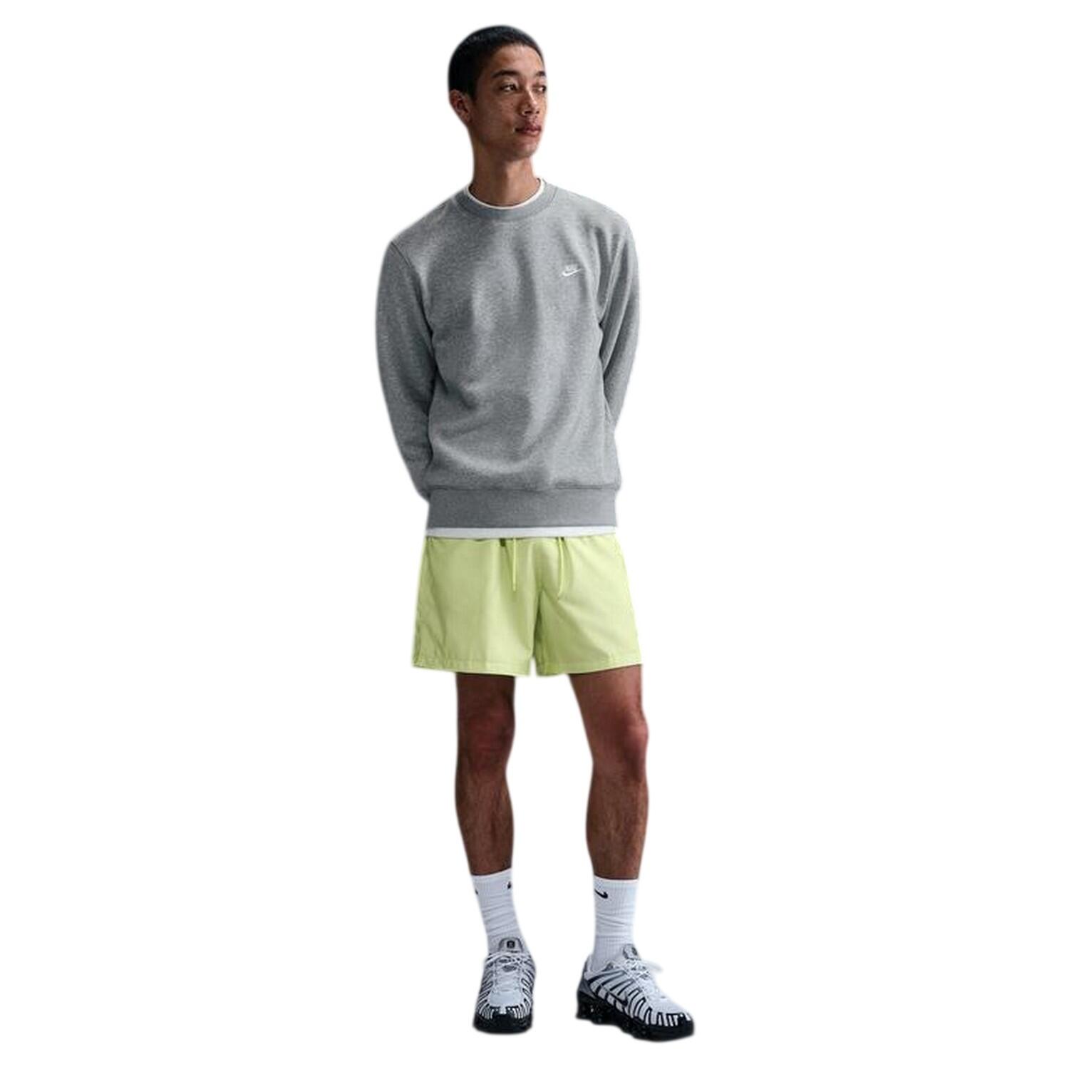 Sweat Motif/style Logo CLUB Homme (Gris) 1/5