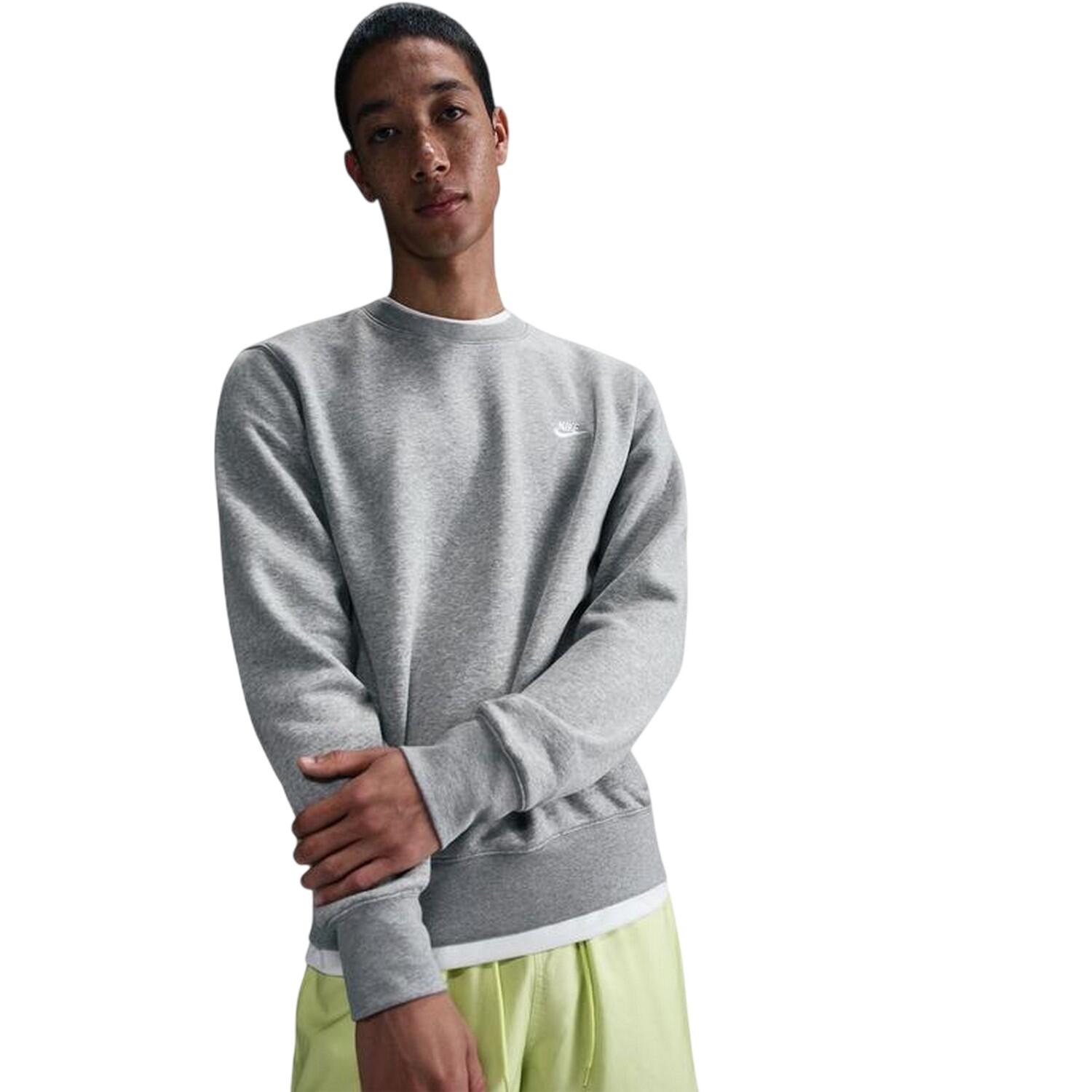 Sweat Motif/style Logo CLUB Homme (Gris) 4/5