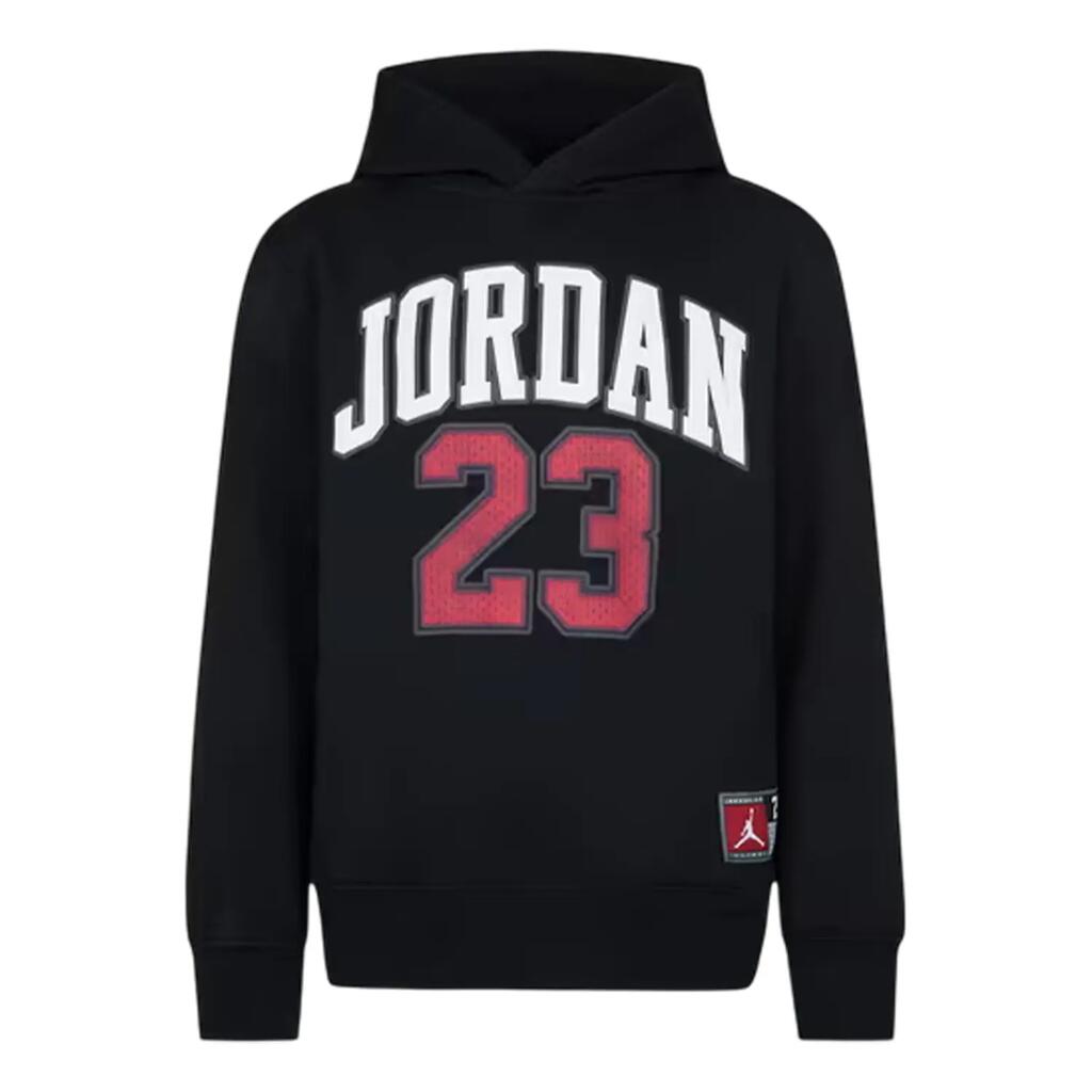 Childrens/Kids Air Jordan 23 Hoodie (Black/Gold)