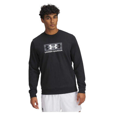Heren rival fleece sweatshirt (zwart)
