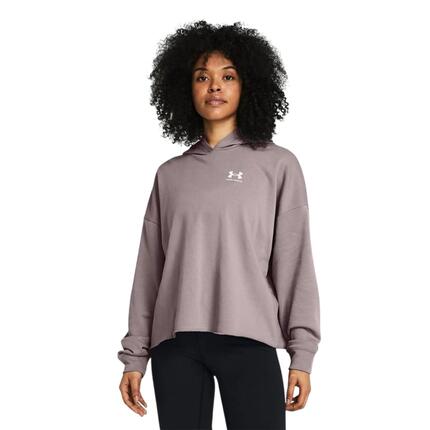 Damska bluza oversize z kapturem Under Armour Rival Terry
