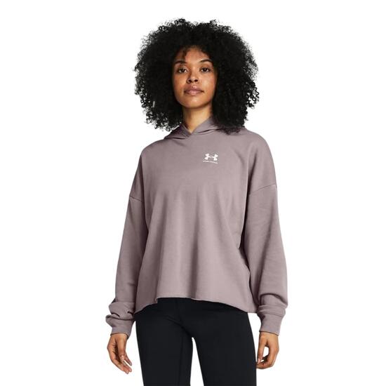 Damska bluza oversize z kapturem Under Armour Rival Terry