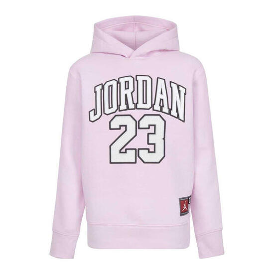Felpa Con Cappuccio Bambini Nike Air Jordan 23 Rosa