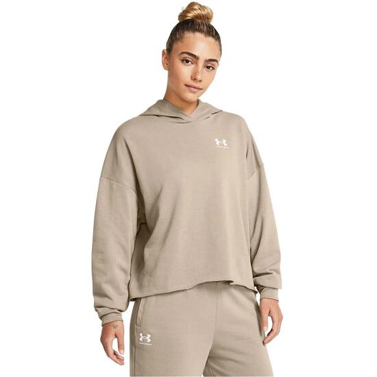 Damska bluza oversize z kapturem Under Armour Rival Terry