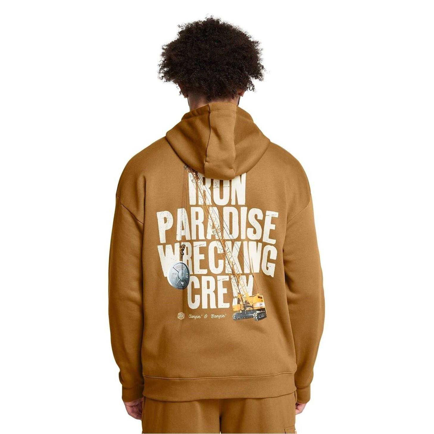 Camisola com capuz para homem Under Armour Project Rock Icon Fleece 4/4