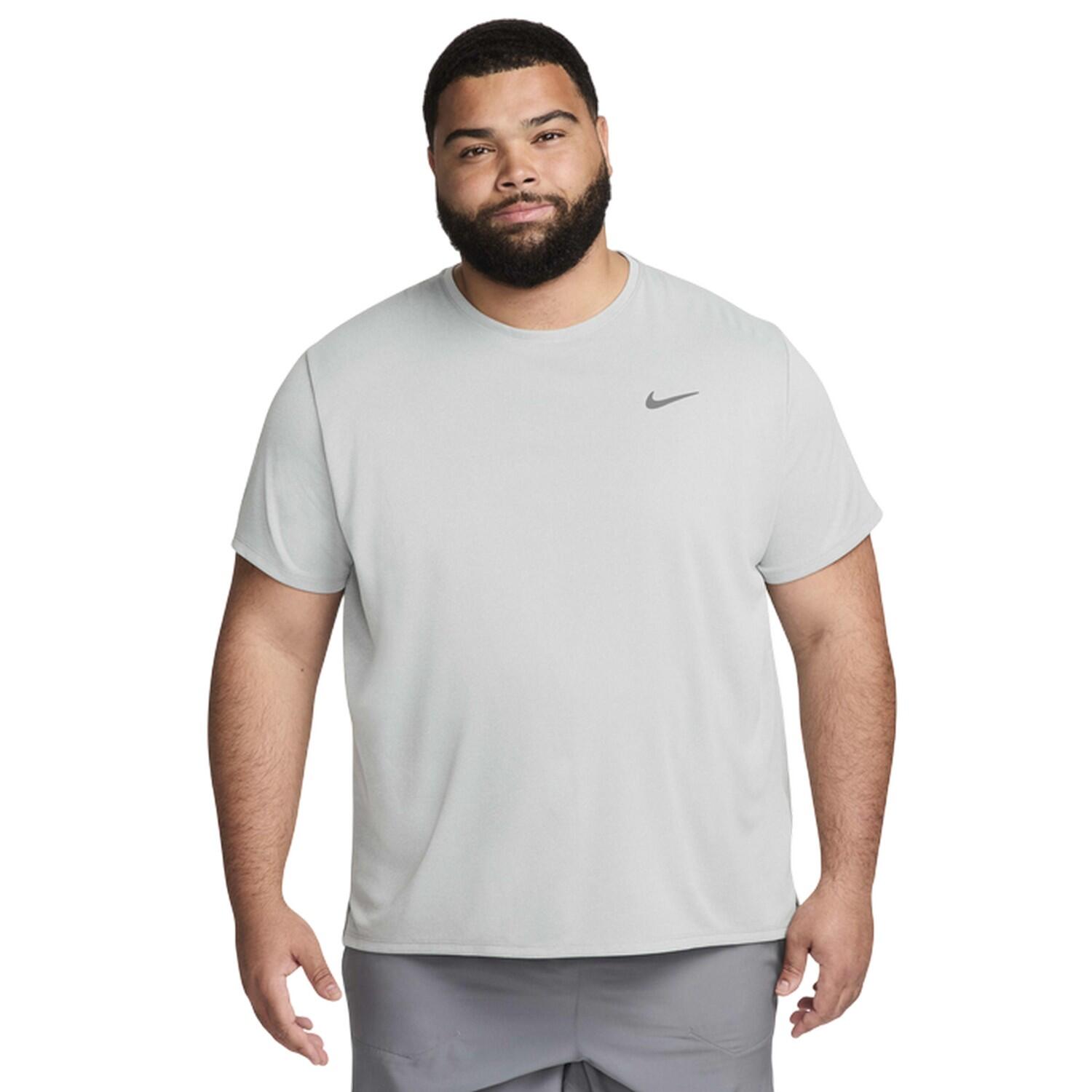 Heren Tshirt Miler met Swoosh en reflecterende details (Grijze Mist) 3/3