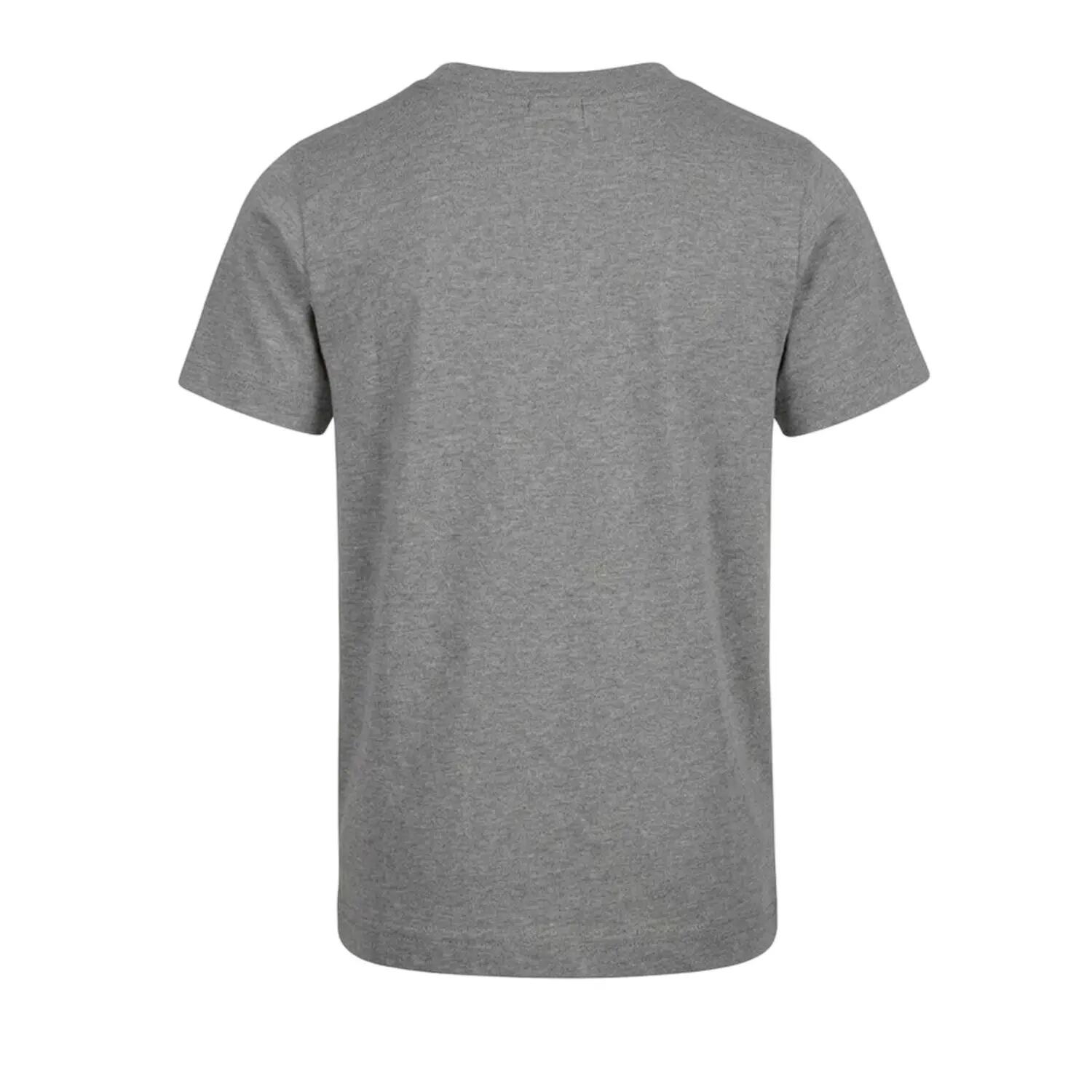 "Just Do It" TShirt für , Rundhalsausschnitt Kinder Dunkelgrau/Weiß 2/5