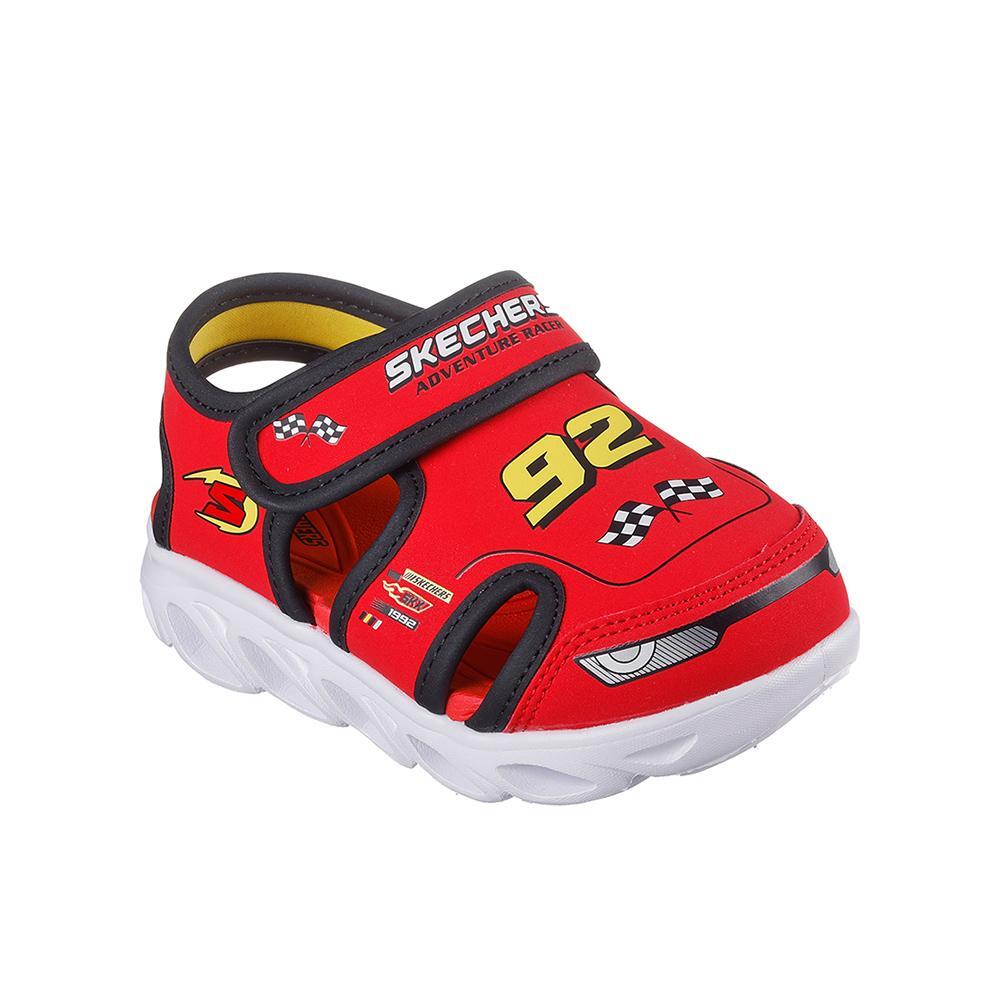 Sandálias Skechers Menino Hypno-Flash - Hydro-Fun vermelho 2/4