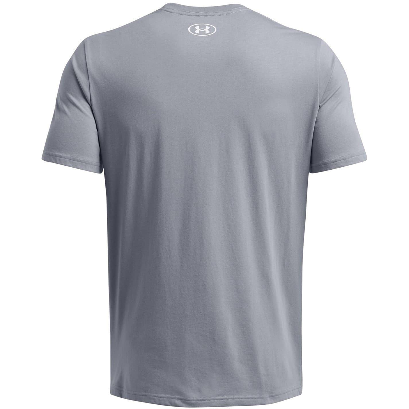 Camiseta Sportstyle de Rendimiento Ejercicio para Hombre Gris 3/6