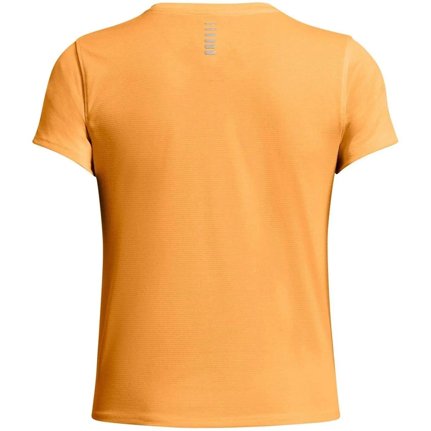 Womens/Ladies Streaker Running Top (Orange) 3/5